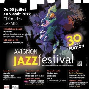 Lire la suite à propos de l’article 30e Édition du festival de jazz d’Avignon