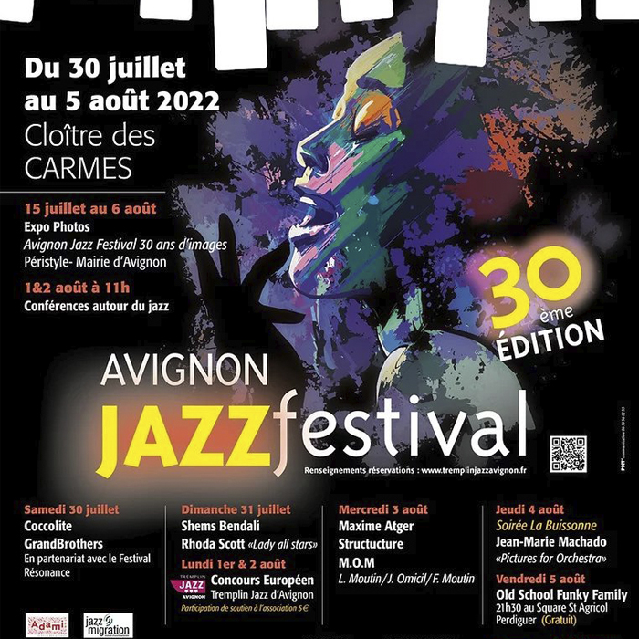 You are currently viewing 30e Édition du festival de jazz d’Avignon